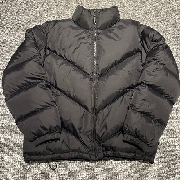 아웃스탠딩 숏푸퍼 패딩 블랙 3사이즈