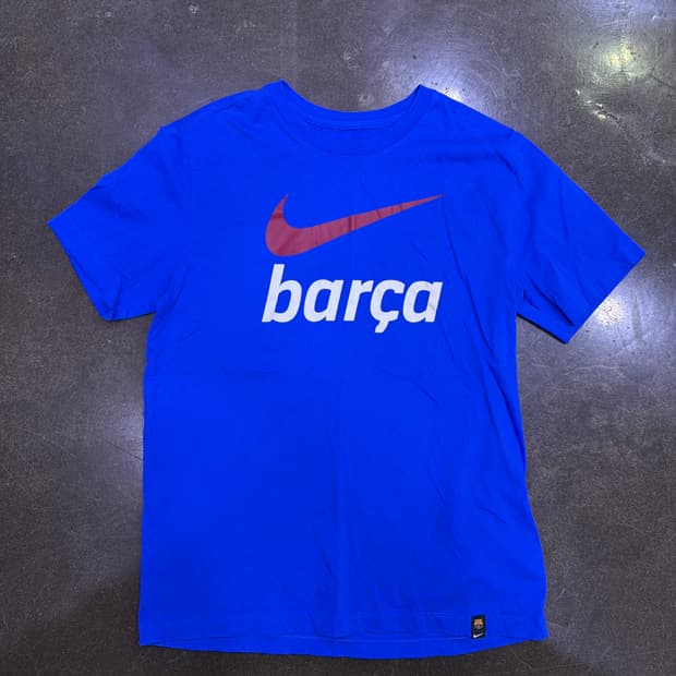 나이키 바르셀로나 바르샤 스우시 클럽 티셔츠 L