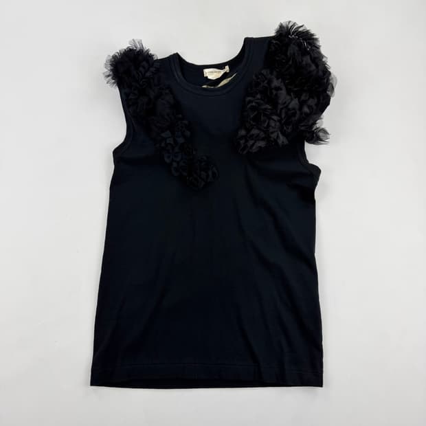 꼼데가르송 프릴디테일 슬리브리스