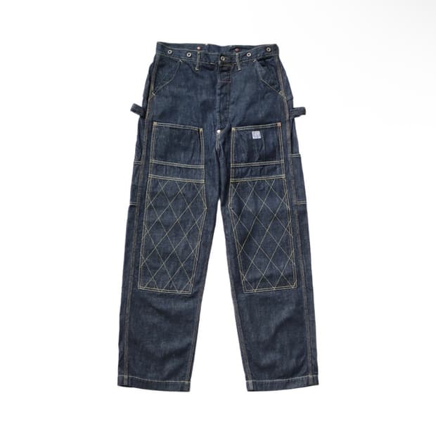 캐피탈 11.5oz 럼버팬츠 인디고