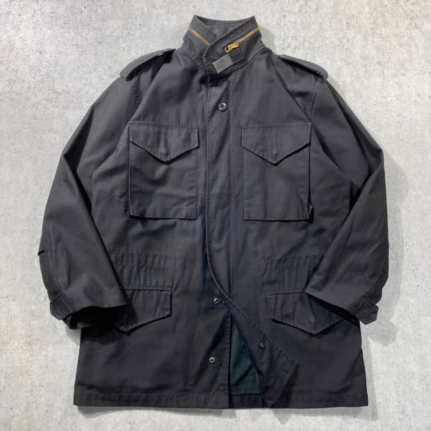 [S] U.S.ARMY M65 Field Jacket Black