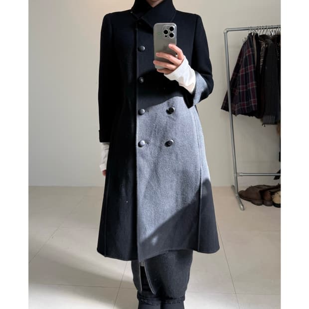 빈티지 울 코트