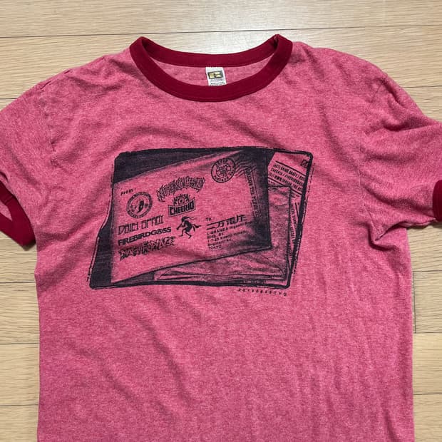 00s Russell Athletic 링거 반팔