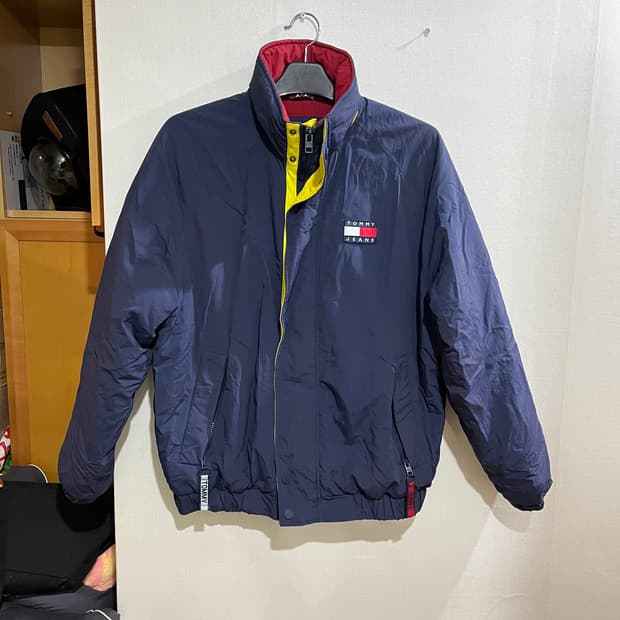 (오버핏 M) 타미 패딩 바람막이
