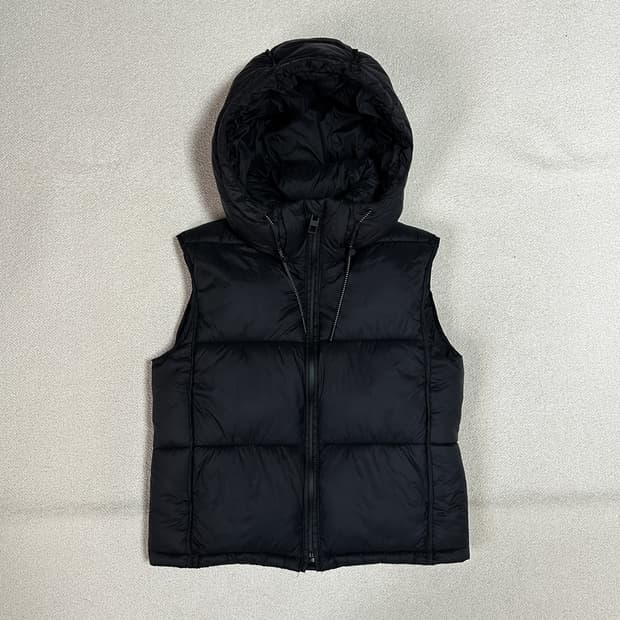 자라 후드 패딩 베스트