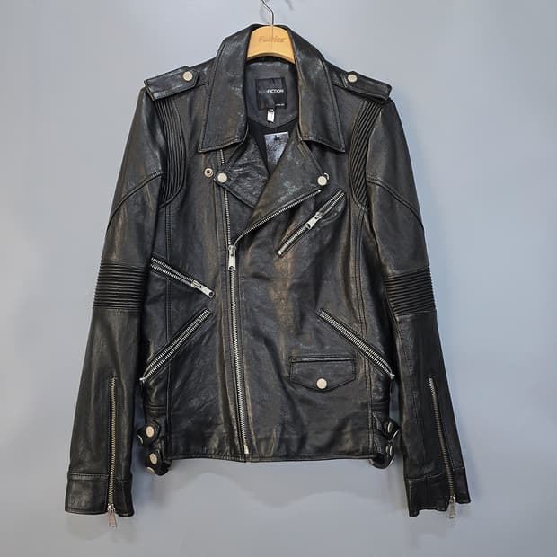 새제품)펄프픽션(PULP FICTION) 램스킨 라이더 가죽자켓 48