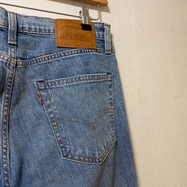 리바이스 프리미엄 511 데님