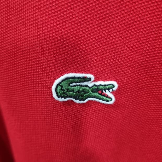 라코스테(LACOSTE) 95사이즈 (가슴반품49,총장74) 피케반팔