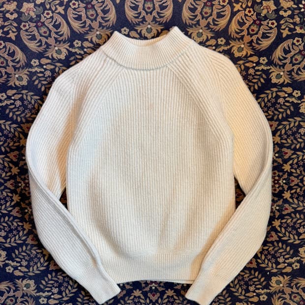 빔즈 보이 울 레글런 모크넥 스웨터