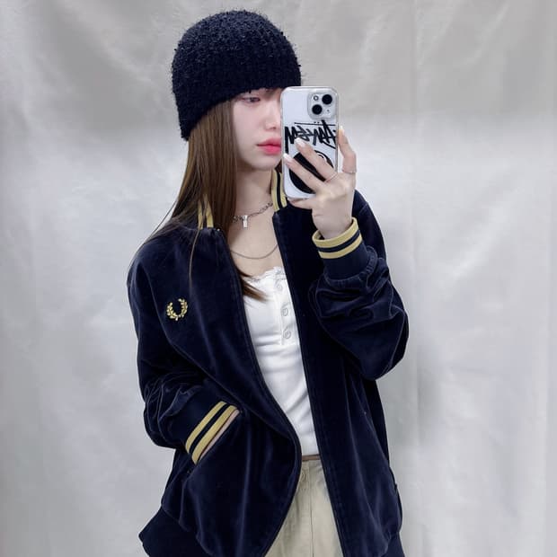 프레드페리 벨루어 트랙탑 