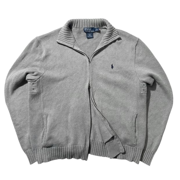 폴로 랄프로렌 투웨이 니트 집업