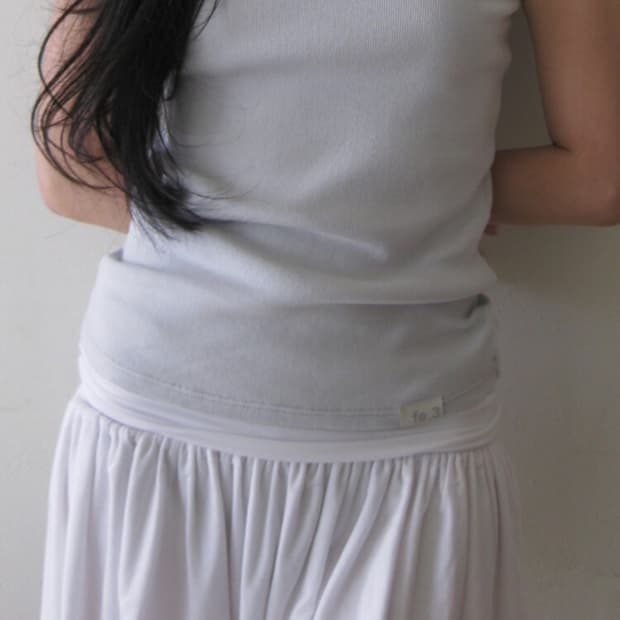 샵페어리 fe.3 basic sleeveless light grey