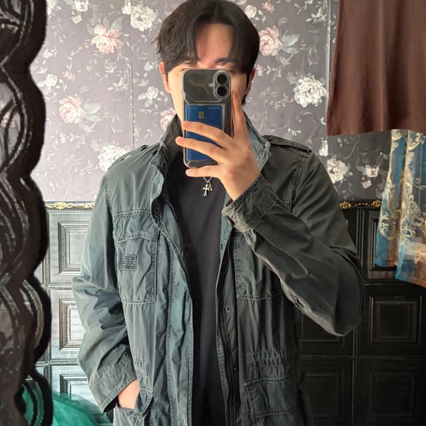 a118) 디젤 빈티지 야상 자켓