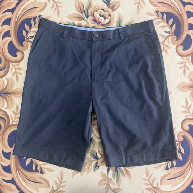 (36)브룩스 브라더스 Brooksbrothers 코튼 반바지(네이비)