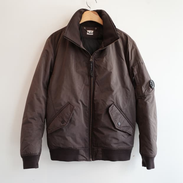 C.P. Company 씨피 컴퍼니 덕다운 블루종 자켓