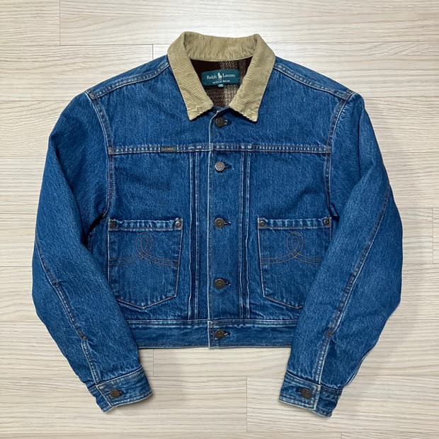 90s 폴로 랄프로렌 덩가리 자켓 polo