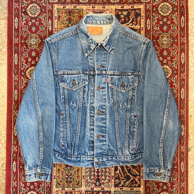 80s 리바이스 70506 3세대 데님 트러커 자켓 [ 40 ]