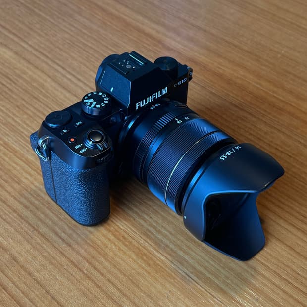 후지필름 x-s10 xf 18-55 렌즈