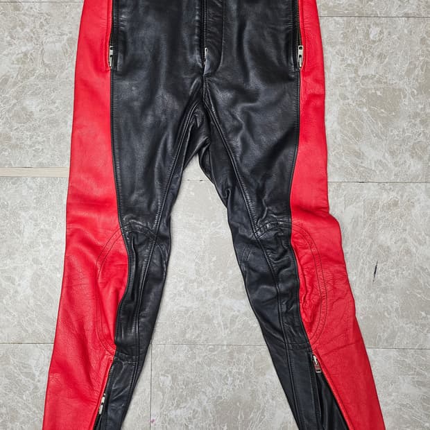 베트멍 가죽 바지  xs