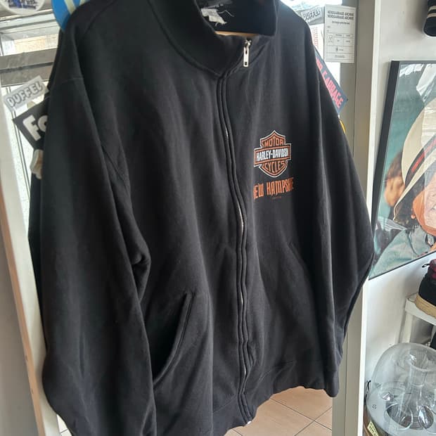할리데이비슨 스웻집업자켓
