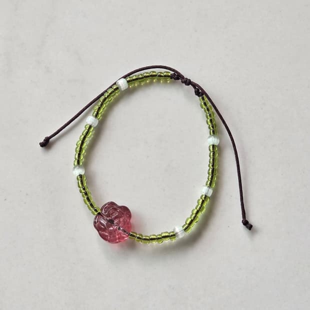 [Handmade] rose garden 비즈팔찌