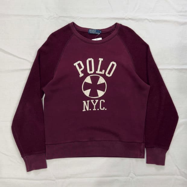 90s 폴로 랄프로렌 플리스 스웻셔츠