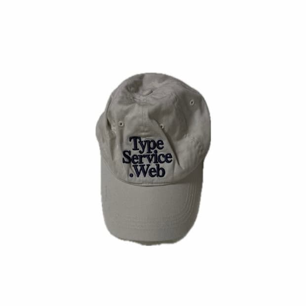 타입서비스 볼캡 Typeservice Web Cap Beige Gray