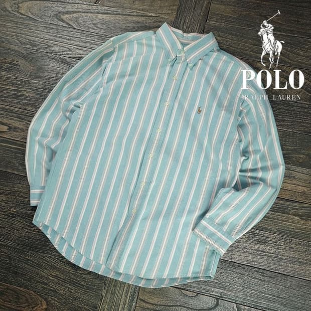 [폴로 랄프로렌] 포니 자수 빈티지 스트라이프 셔츠 M19719