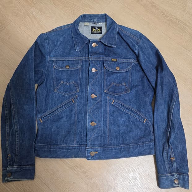 70s 매버릭 랭글러 데님 자켓 40
