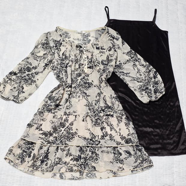 일본빈티지 고딕모리걸 코디세트