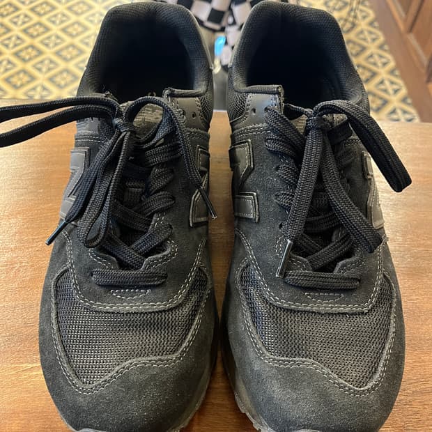 뉴발란스 574 트리플블랙 280