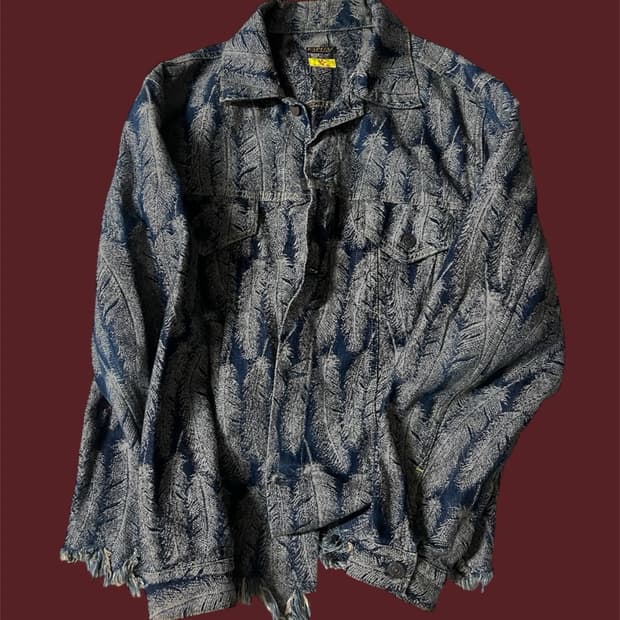 캐피탈 페더 데님자켓 3사이즈