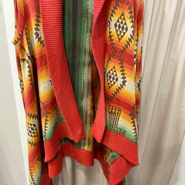 폴로 랄프로렌 에스닉 케이프 가디건