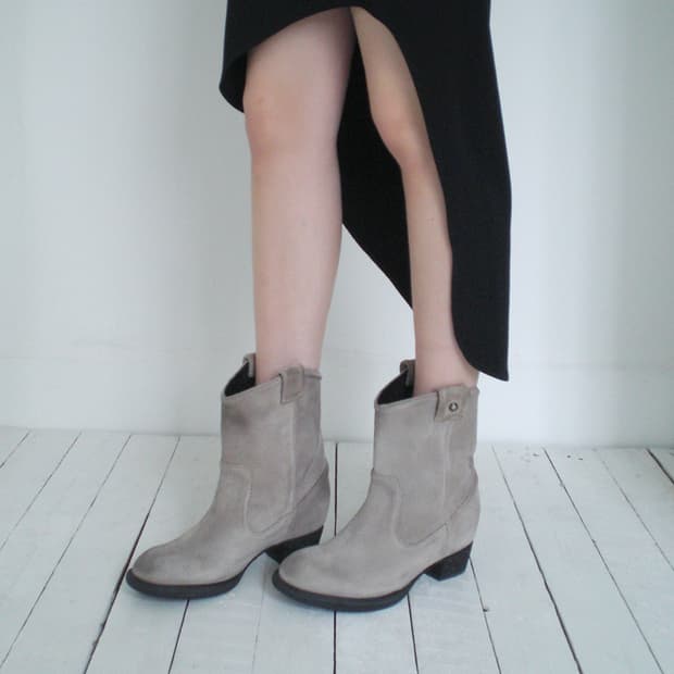 Diesel suede western boots