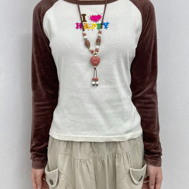 브라운 레터링 나그랑 슬리브