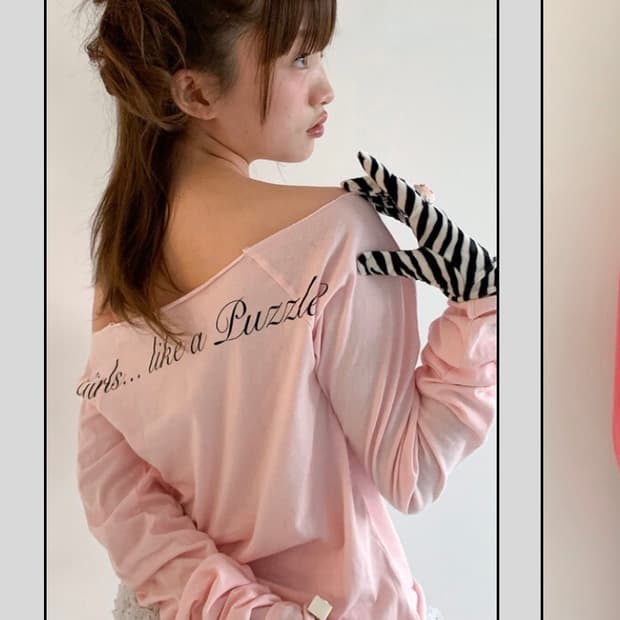 [구해요] cross heart cut off t-shirt (light