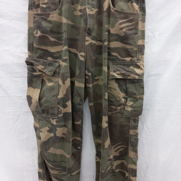 카모 밀리터리 카고 조거팬츠 32