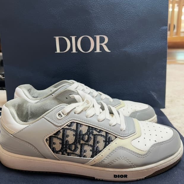 디올 B27 로우탑 스니커즈 43사이즈