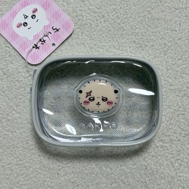 먼작귀 치이카와 랏코 투명 파우치