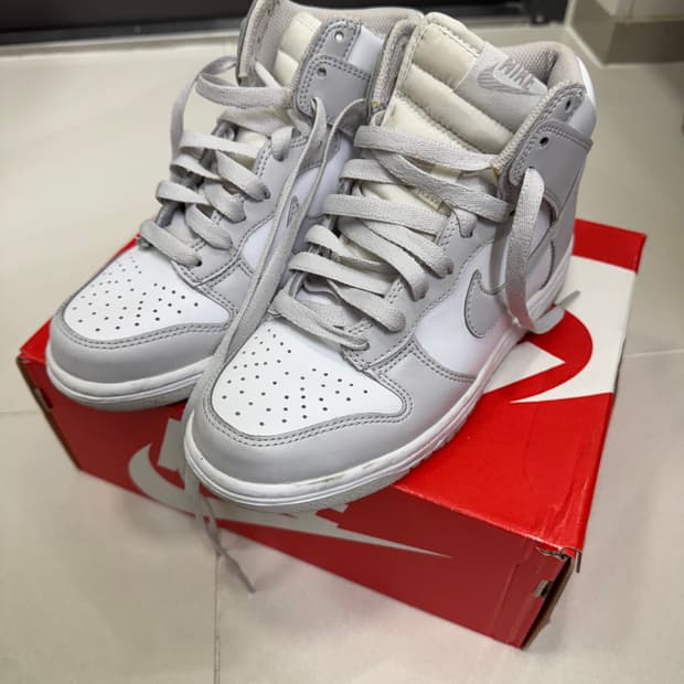 나이키 덩크 하이 바스트 그레이 225