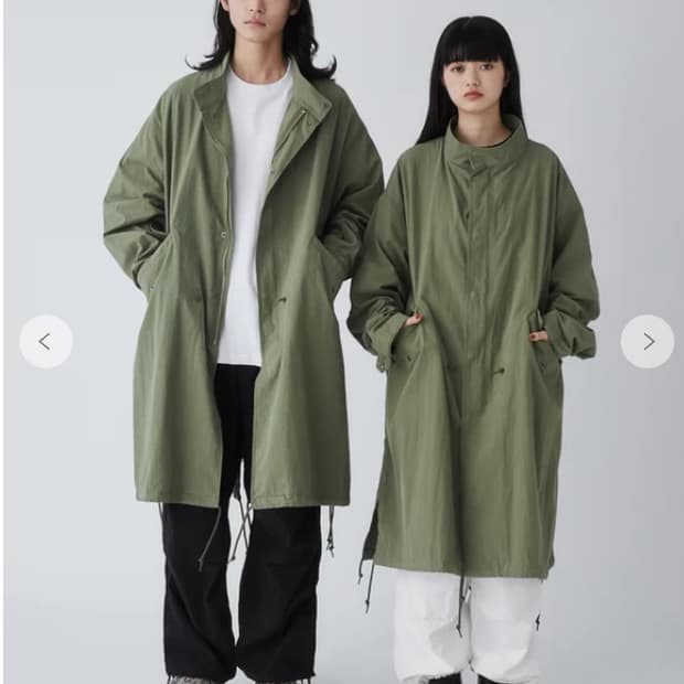 wego 피쉬테일 파카