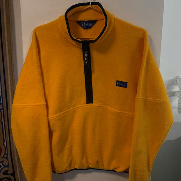 Penfield USA 폴라텍 하프집 플리스 S