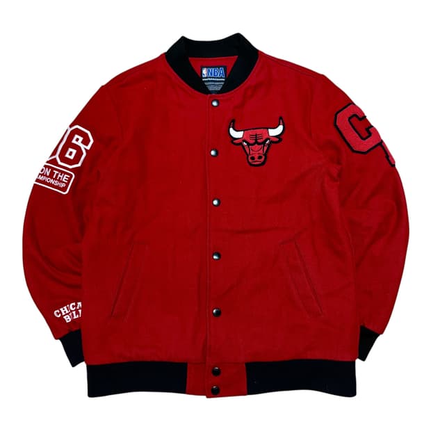 NBA 시카고 불스 스타디움 바시티 자켓