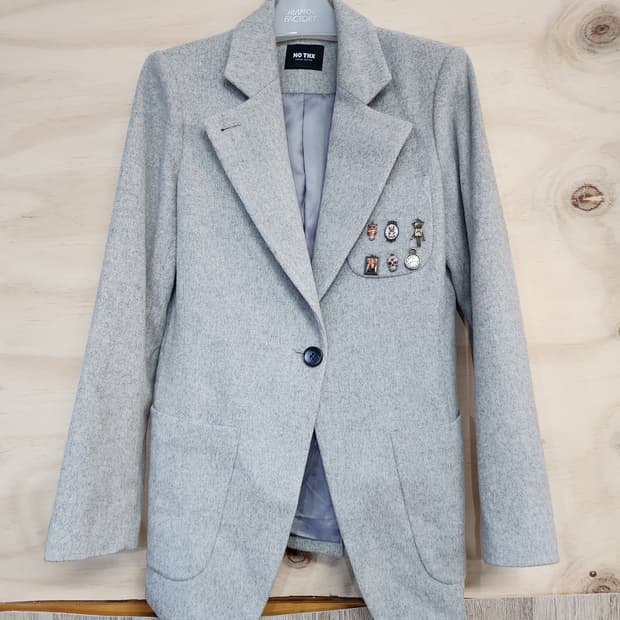 109) NO THX 캐시미어블랜드 울자켓