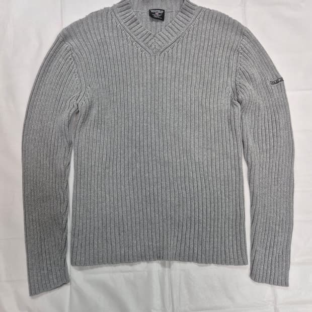 폴로 진 헤비 골지 니트