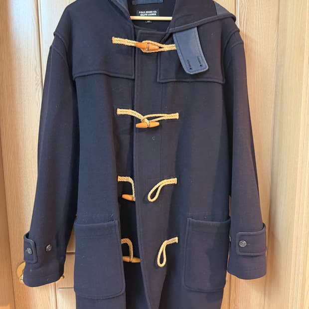 폴로 더플코트 떡볶이코트 네이비 105 XL 