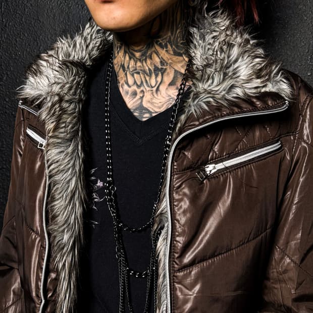 Spinath - Fur Lined Quilted Jacket  브론즈 