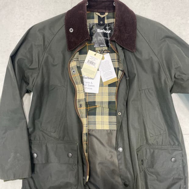 L 바버 비데일 세이지 38 민트급