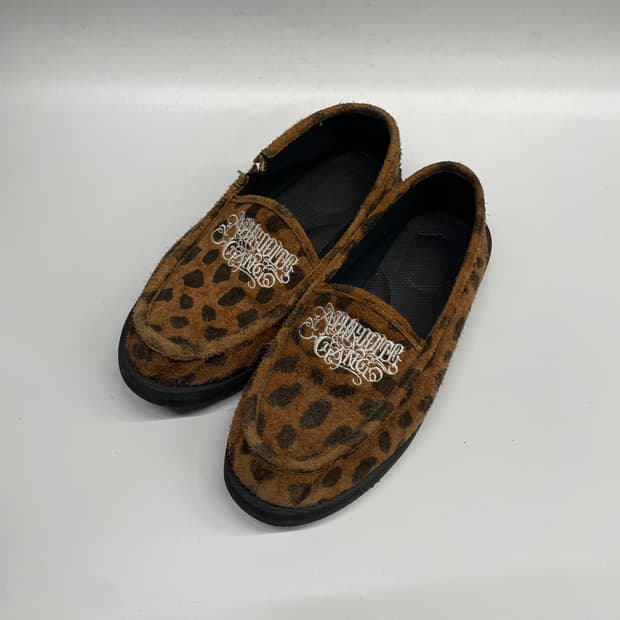 와코마리아 x 수이코크 레오파드 스니커즈