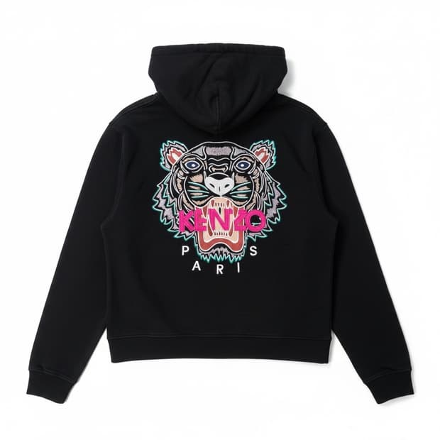 KENZO 겐조 타이거 후드집업 블랙 L (스트릿)